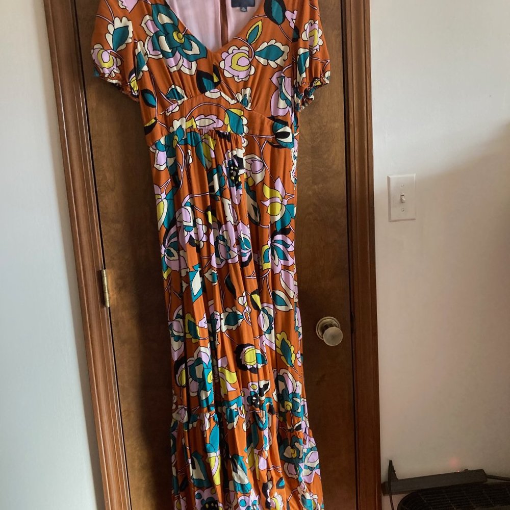 ModCloth Savor the Statement Maxi Dress